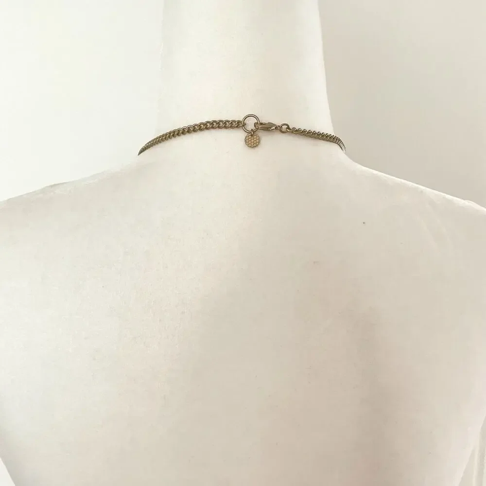 Marlyn Schiff Geometric Layering Necklace